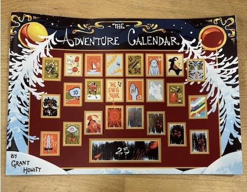 Adventure Calendar + PDF - Exalted Funeral