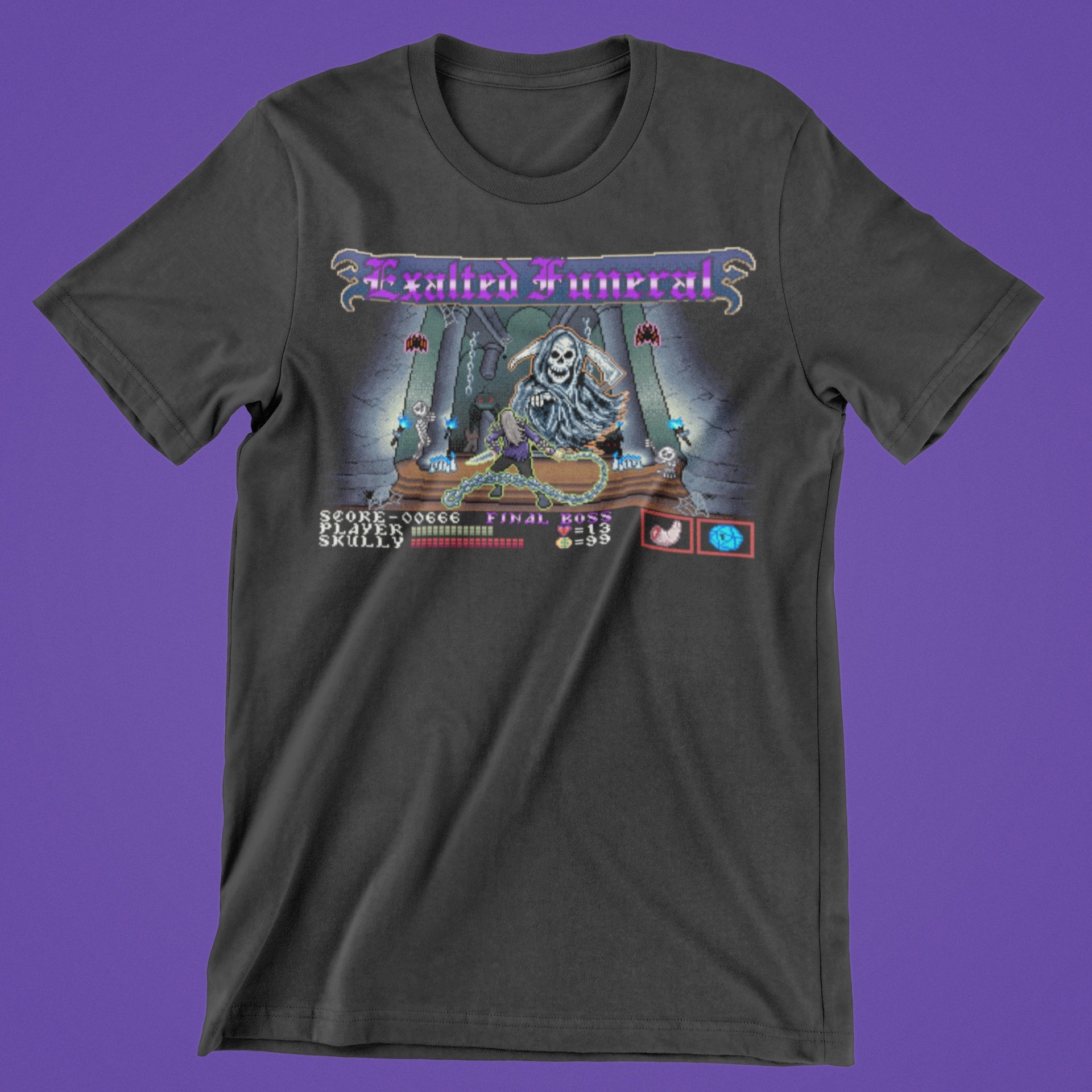 Boss Fight Short Sleeve T-shirt - Exalted Funeral