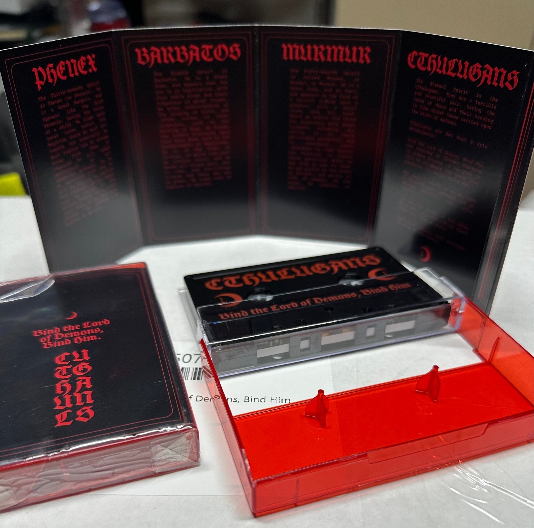 Cthulugans - Demon Lord: Bind the Lord of Demons Cassette - Exalted Funeral