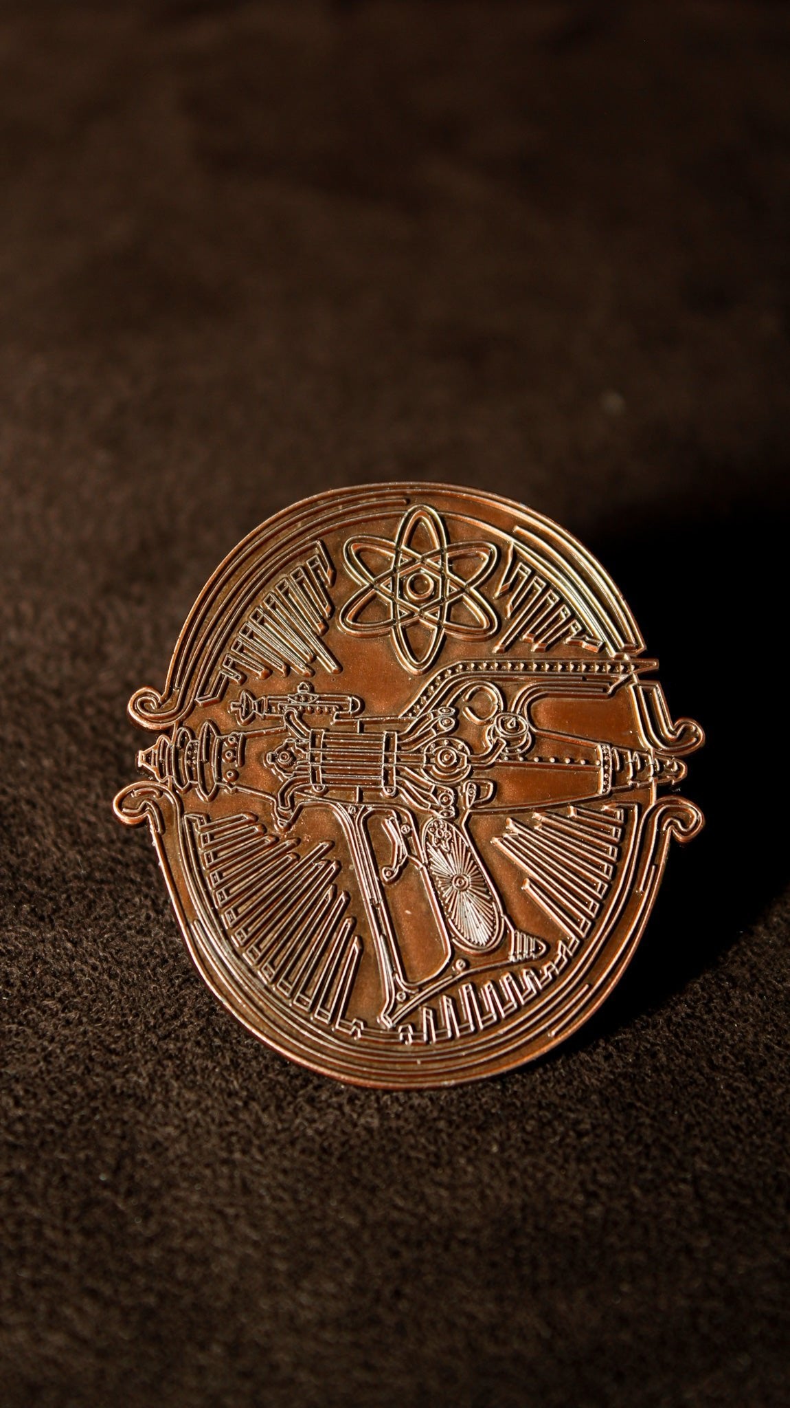 Dr. Grordbort's Copper Officer's Pin - Exalted Funeral