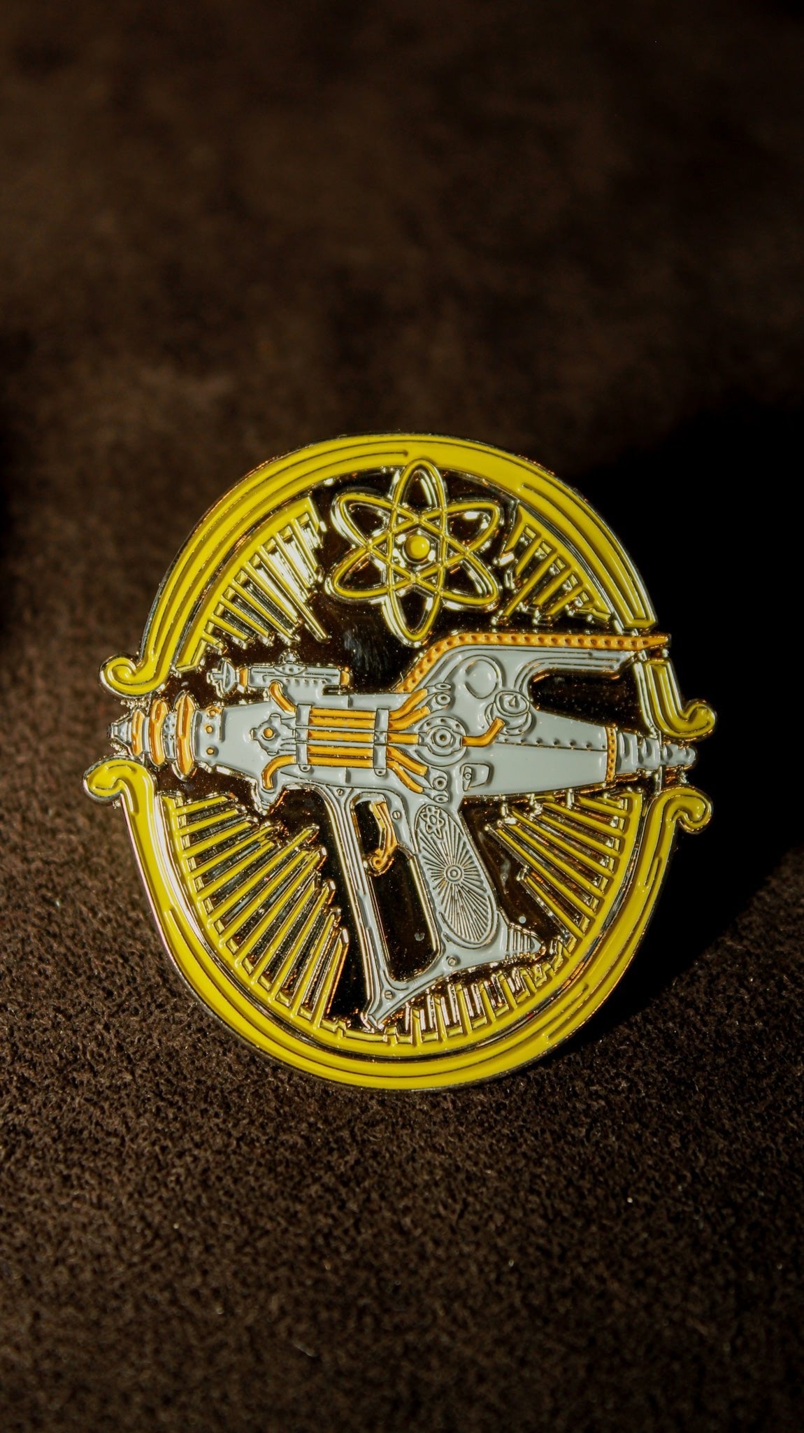 Dr. Grordbort's Haberspacedasher Catastroverter Enamel Pin - Exalted Funeral