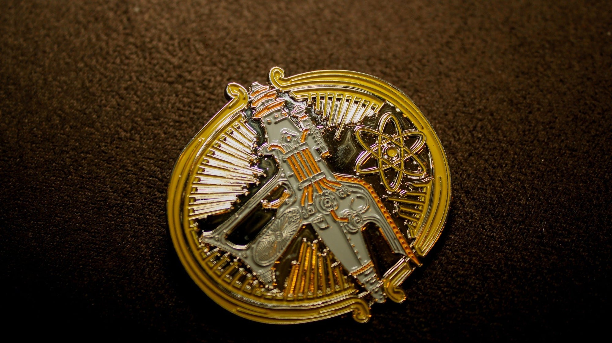 Dr. Grordbort's Haberspacedasher Catastroverter Enamel Pin - Exalted Funeral