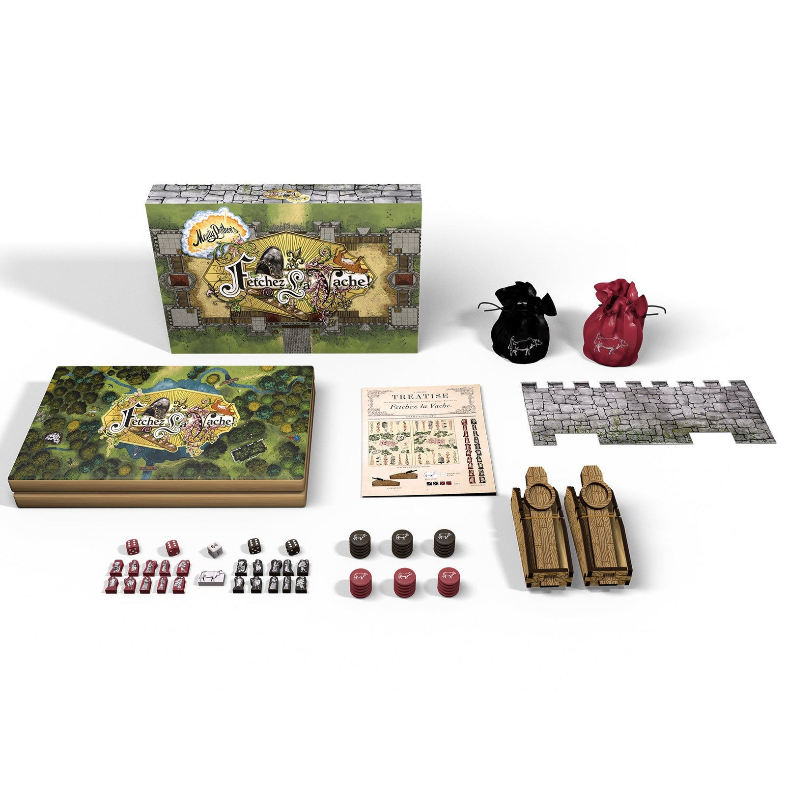 Fetchez la Vache! 3 - in - 1 Game Set - Exalted Funeral