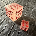 Massive Gelatinous Cube Bundle (Glow - in - the - Dark with Red Ink) by Severed Books - Exalted Funeral