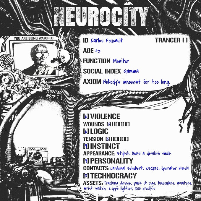 Neurocity: Colorblind Edition + PDF - Exalted Funeral