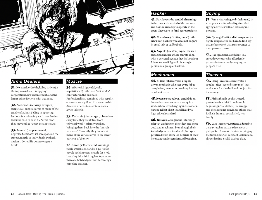 Scoundrels: Make Your Game Criminal + PDF - Exalted Funeral