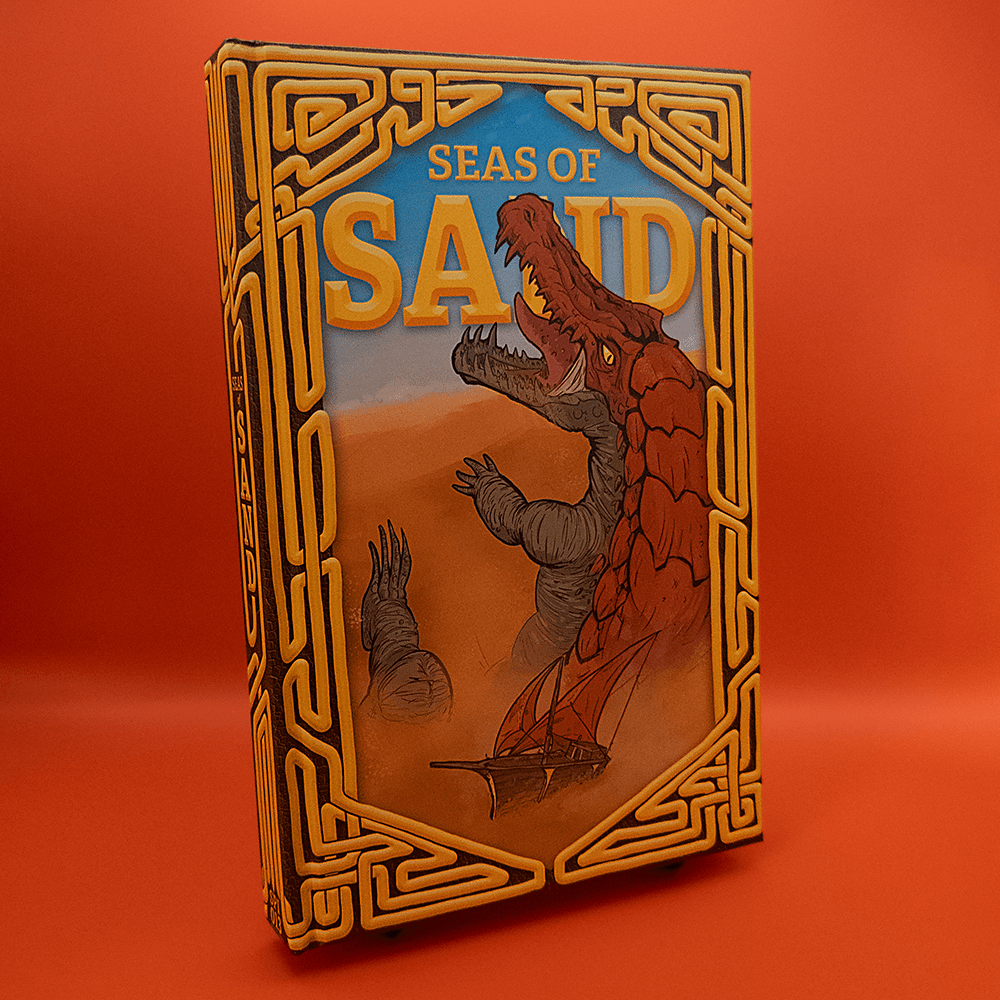 Seas of Sand - Book + Map + Poster - Exalted Funeral