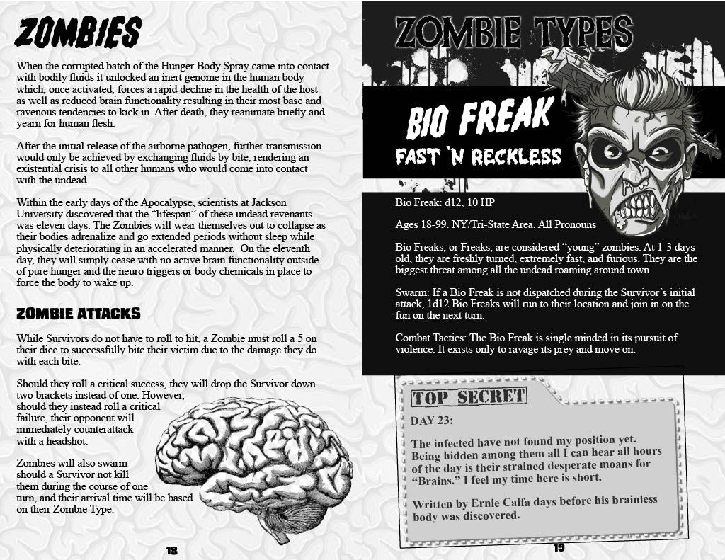 Zombie Braineaters! Suburban Decay In The U.S.A. + PDF - Exalted Funeral