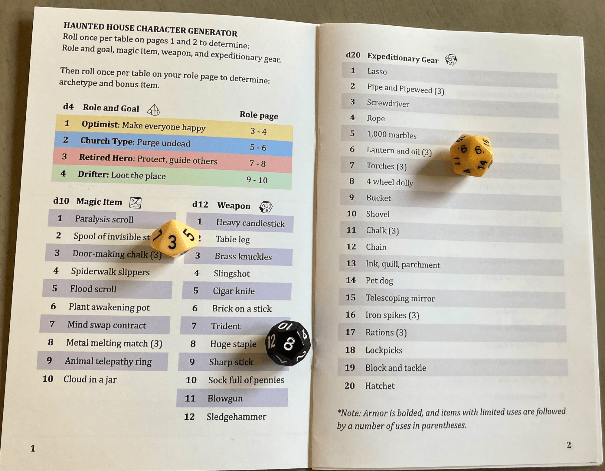 All Dice II: Haunted House - Exalted Funeral