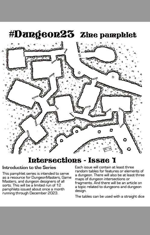 Antherwyck Games Dungeon23 Pamphlet Zine + PDF - Exalted Funeral