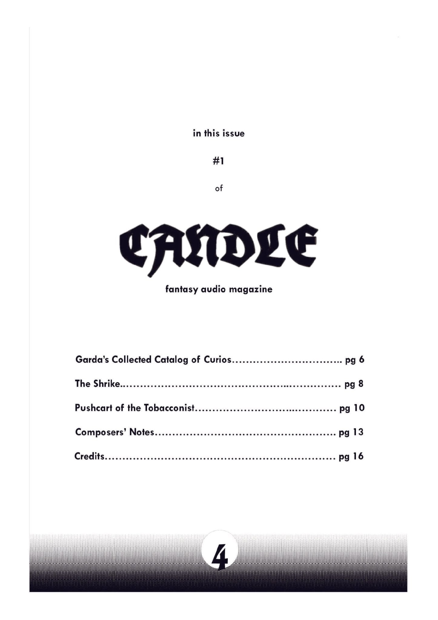 CANDLE I - Zine + Cassette + PDF - Exalted Funeral