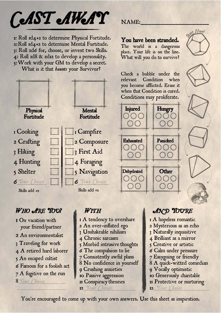 Cast Away + PDF - Exalted Funeral