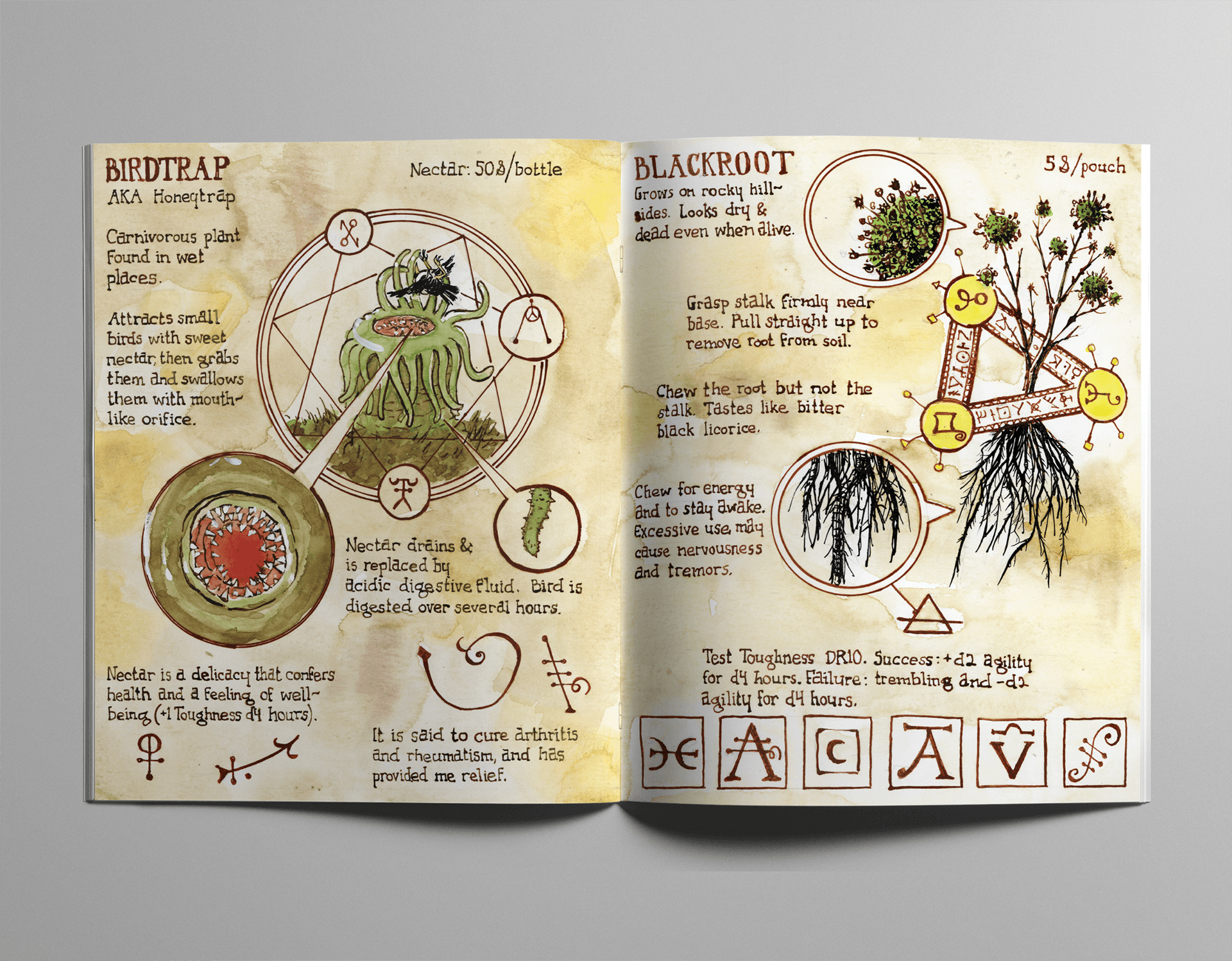 Garth Grimgar's Guide Flora of the Dying World