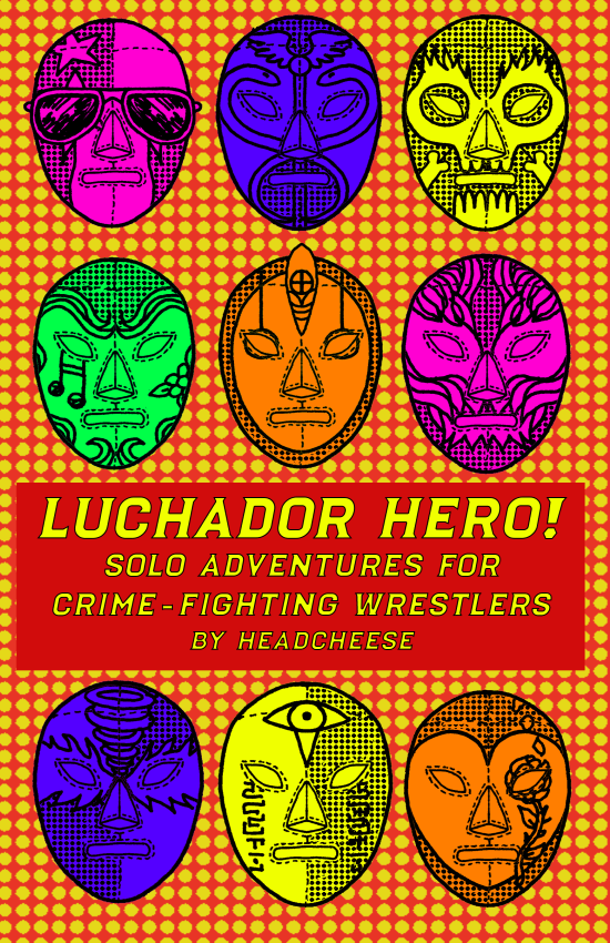 Luchador Hero + PDF - Exalted Funeral