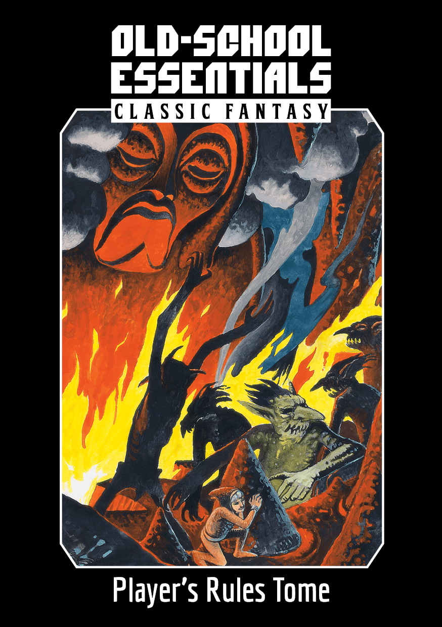 Old-School Essentials Classic Fantasy Player's Rules Tome - Exalted Funeral