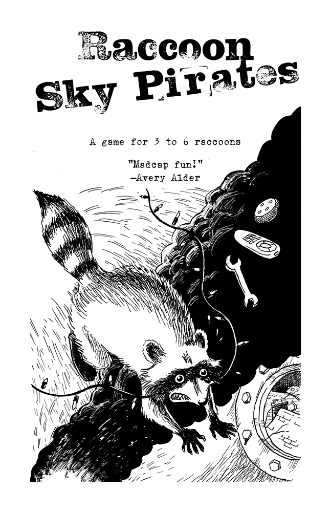 Raccoon Sky Pirates - Box Set + PDF - Exalted Funeral