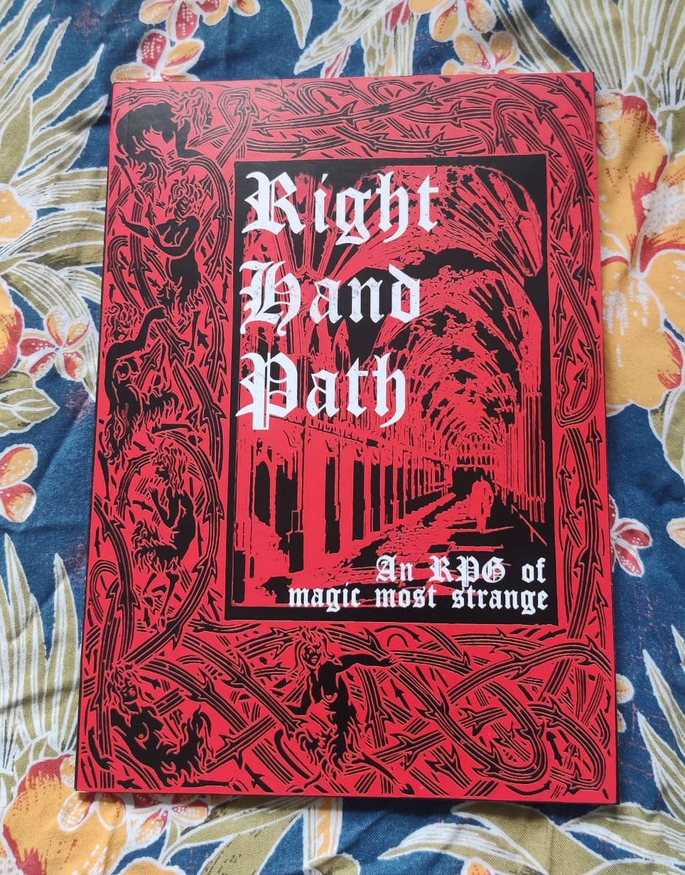 Right Hand Path: An RPG of Strange Magick + PDF - Exalted Funeral