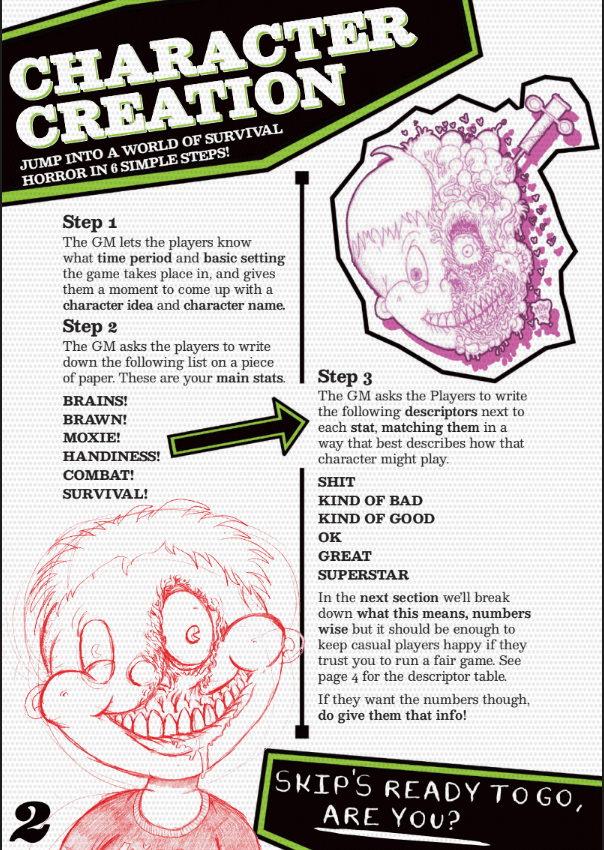 Squishy! A Quick Start Horror Game - Exalted Funeral