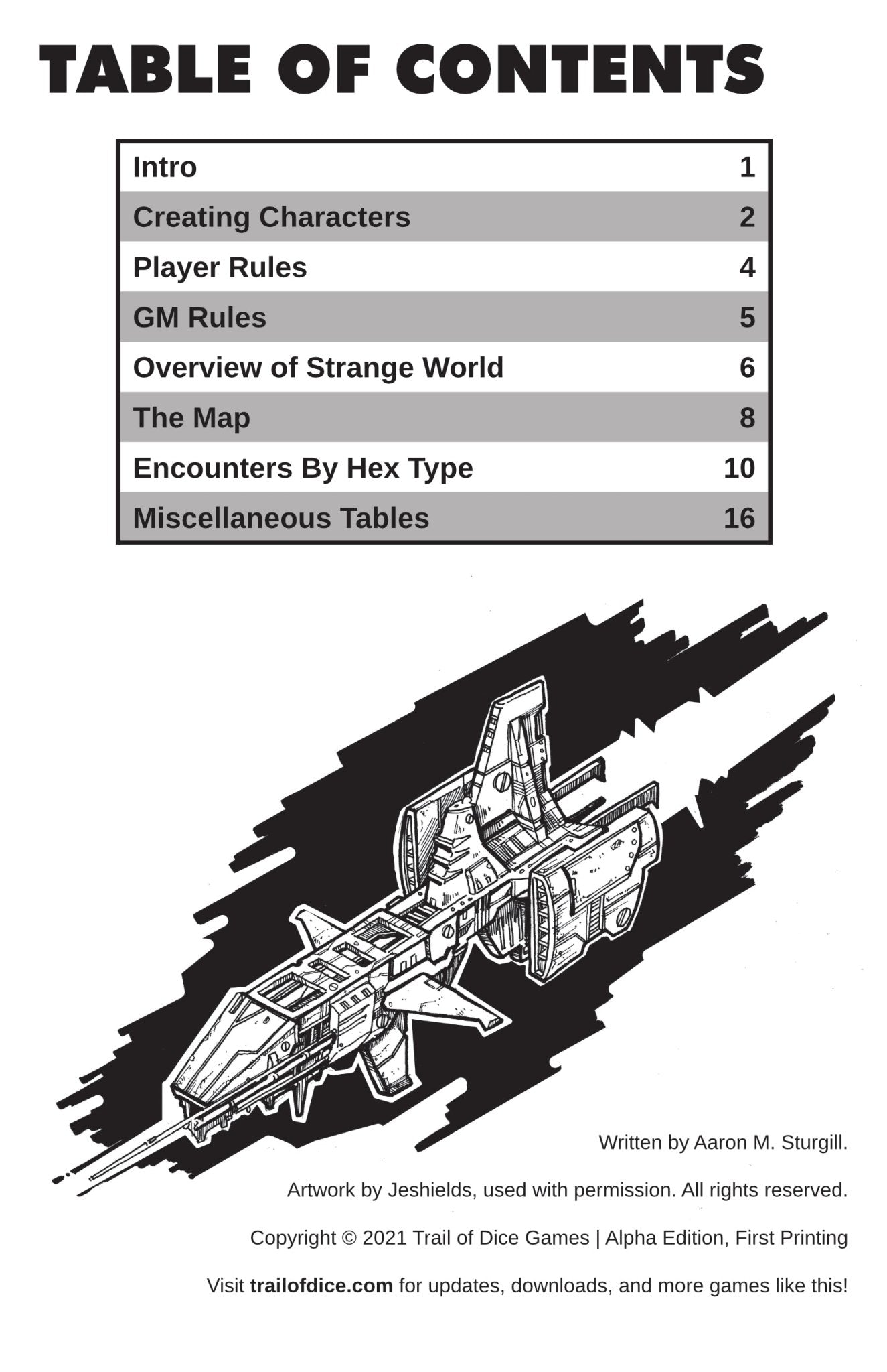 Strange World + PDF - Exalted Funeral