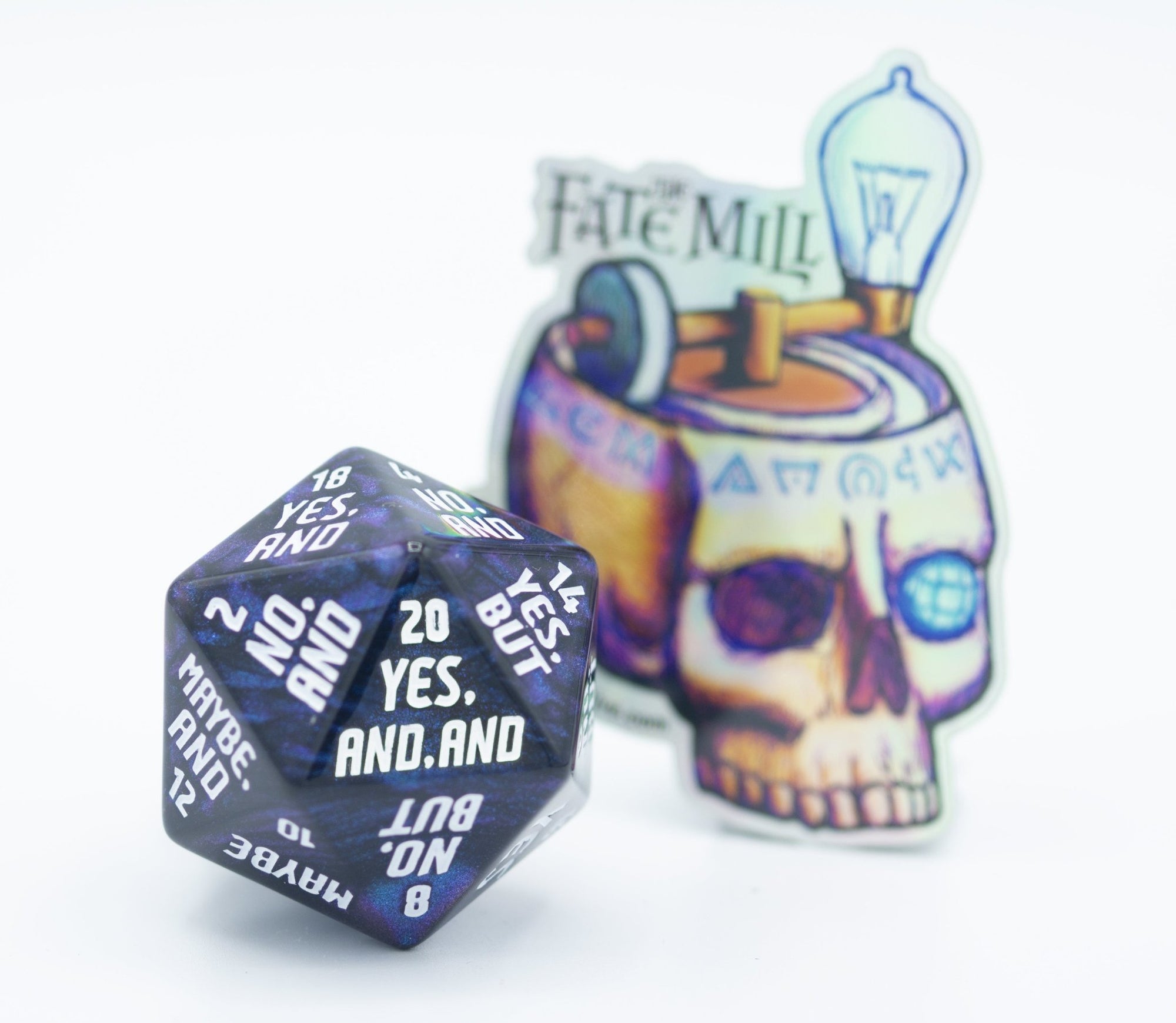 The Fate Mill D20 - Exalted Funeral