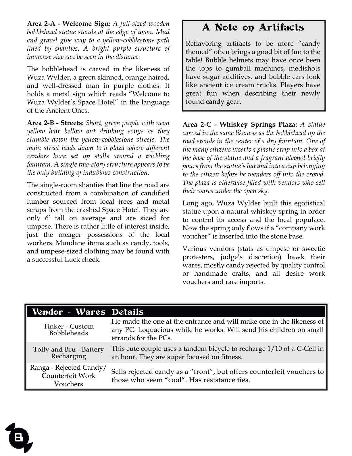 The Technomancer of Candy Mountain + PDF - Exalted Funeral