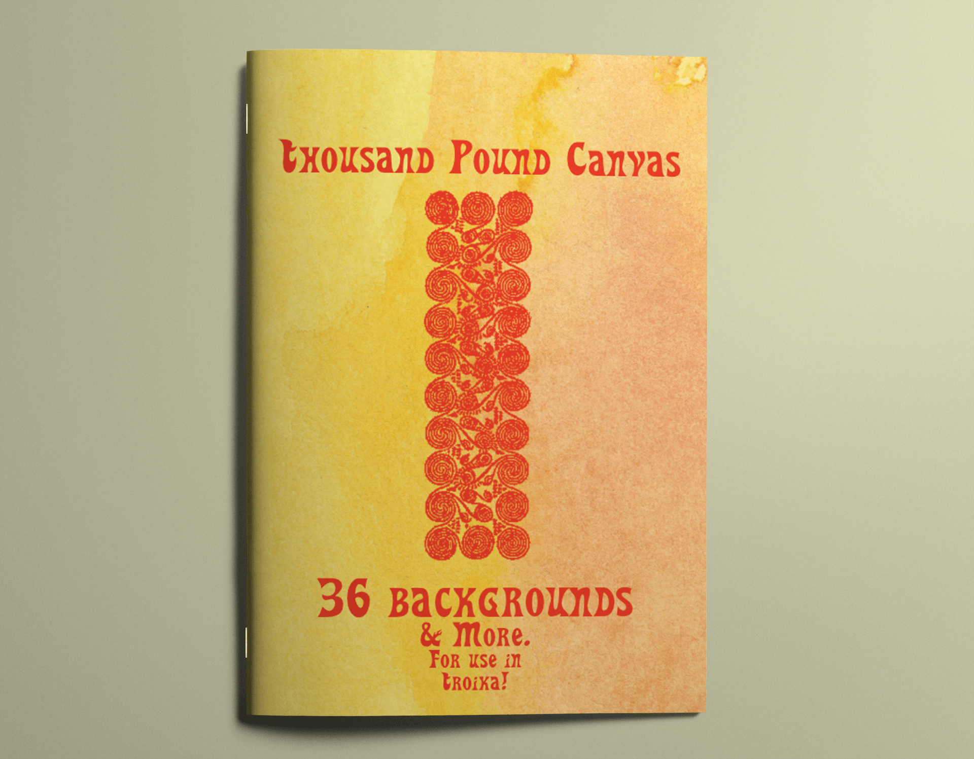 Thousand Pound Canvas + PDF - Exalted Funeral