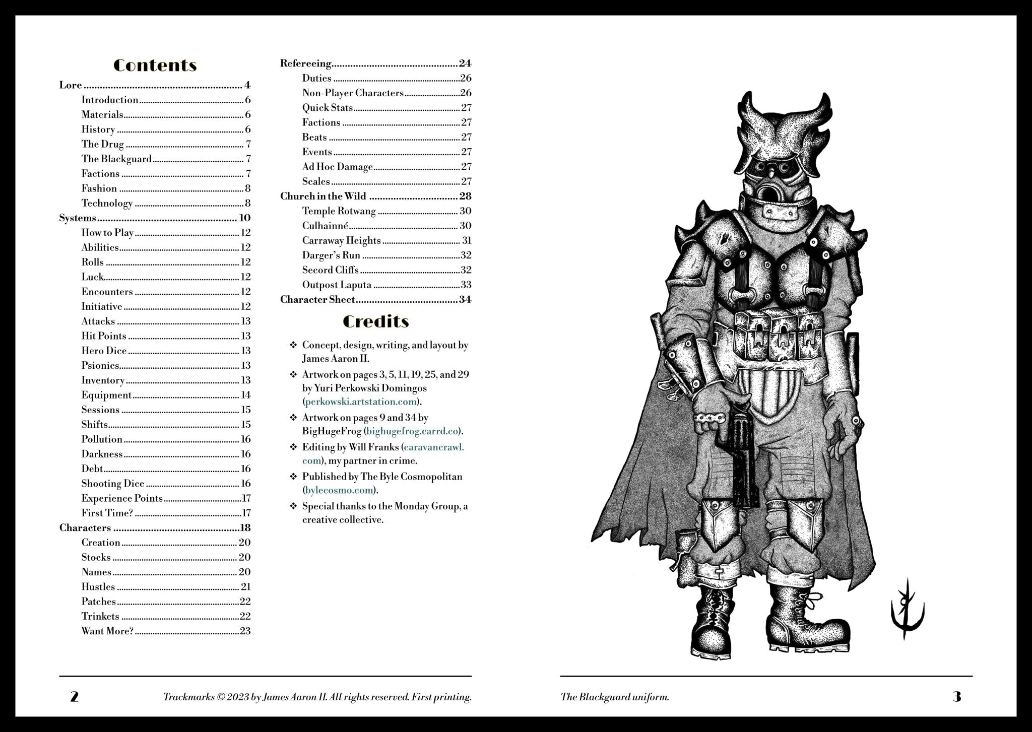 Trackmarks: Dieselpunk Fantasy Adventure + PDF - Exalted Funeral